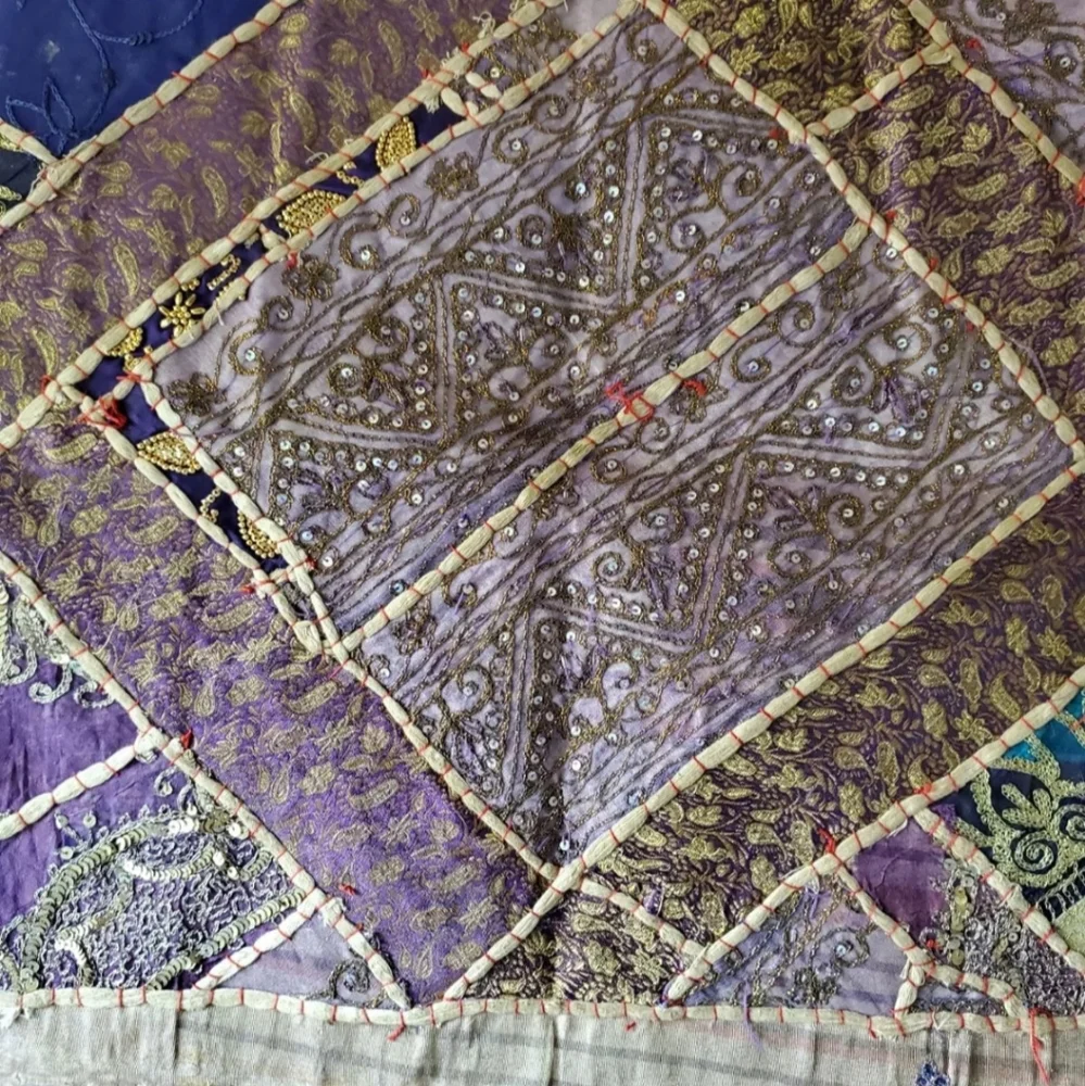 Handmade vintage wall hanging / decor